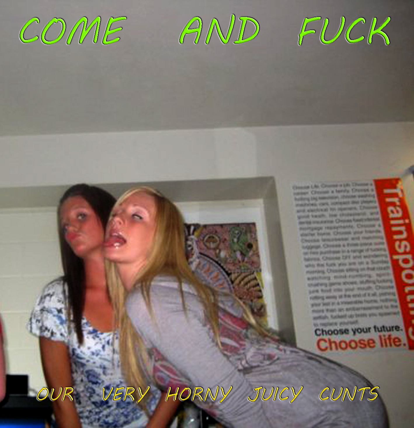 WEB SLUTS FOR ALL TO SEE