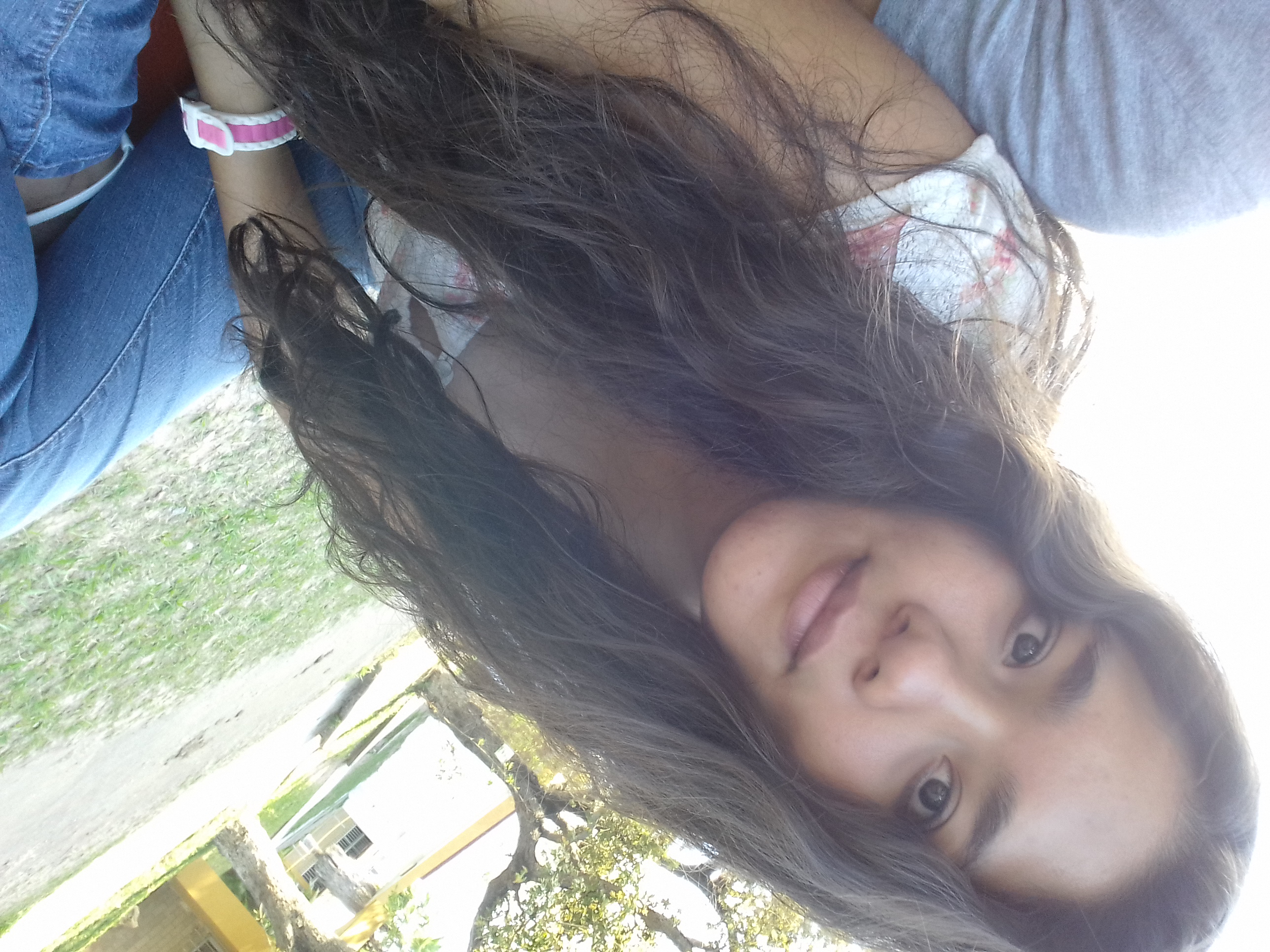 Novinha dando de lado