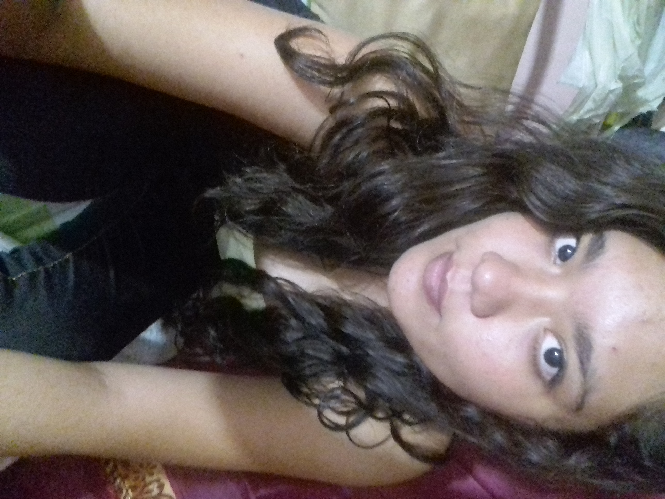 Novinha dando de lado