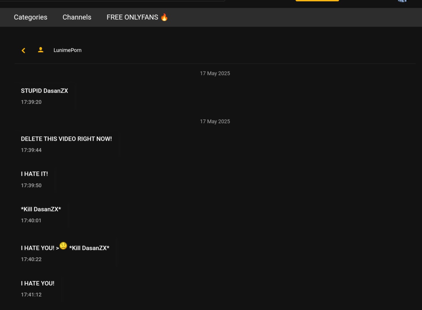 Bruh Its A Porn Website What Do You Expect Dumbass