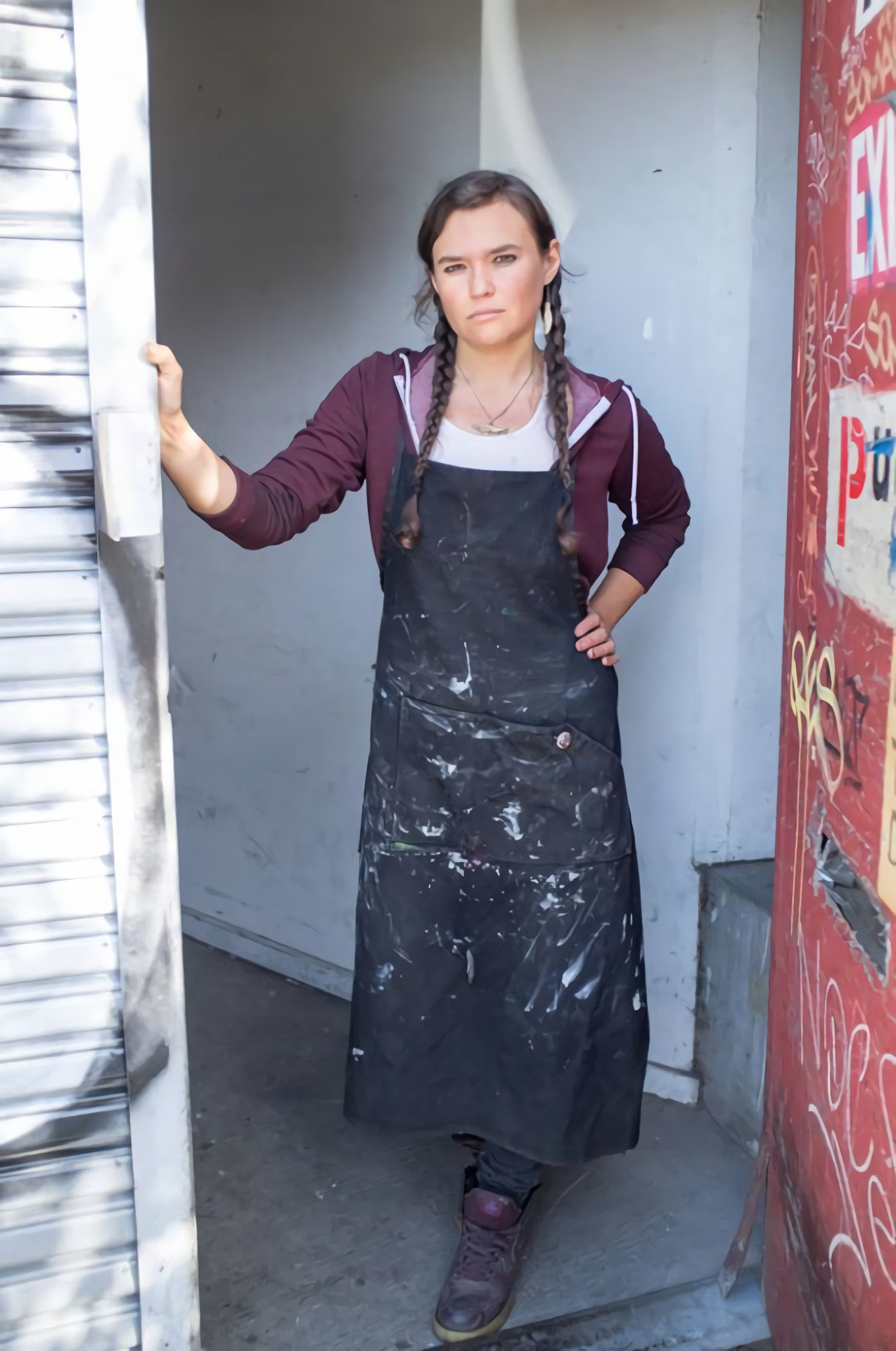 Slut Kelsey nude in public