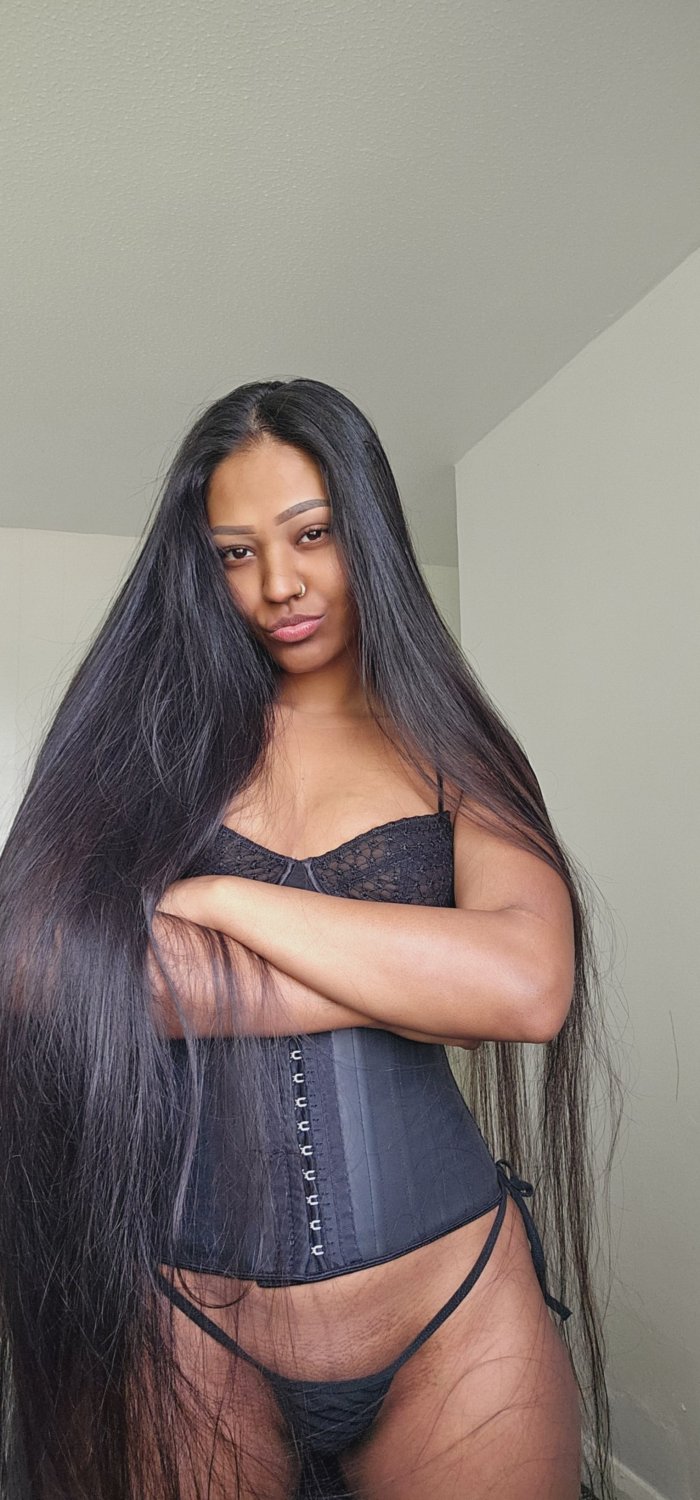 British Indian Horny Long Hair Girl