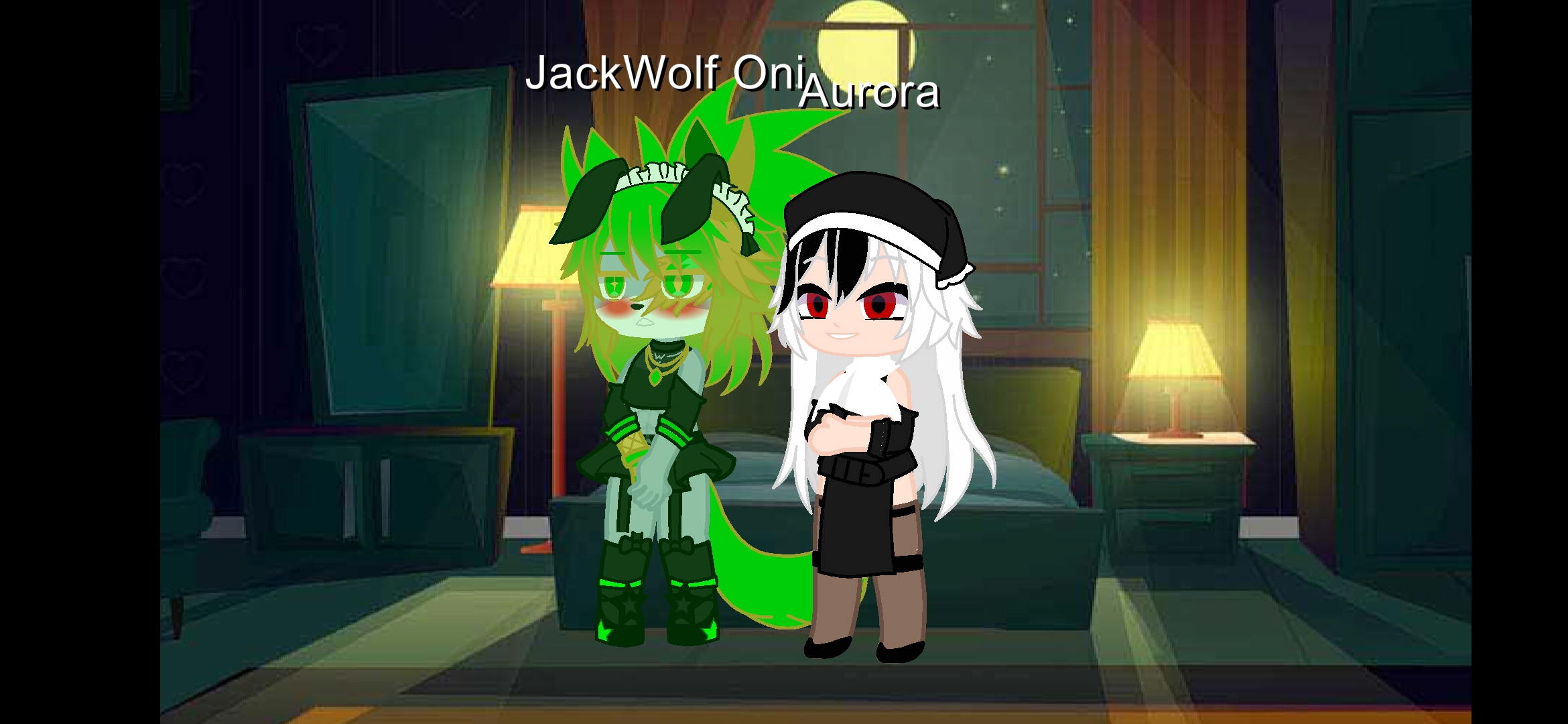 (Gacha heat) me x Aurora/Futa