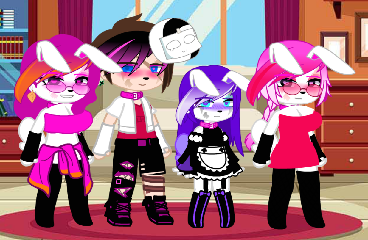 Cousins taking nice family pictures :)