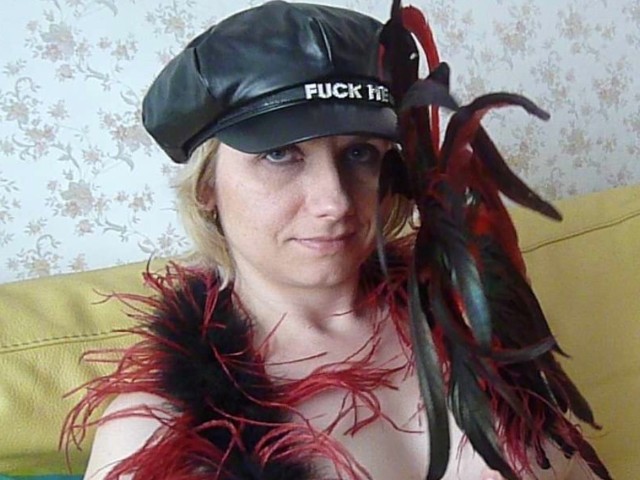 Blonde slut loves cock