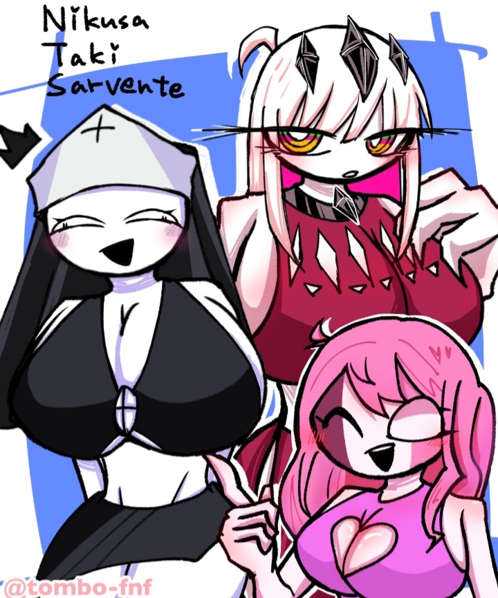 [part 141]sarvente and tani fnf compilation