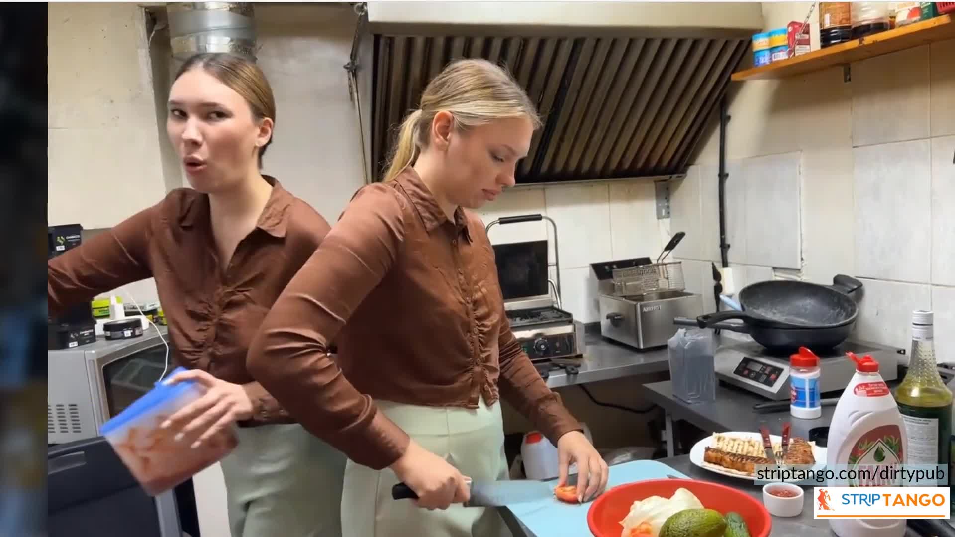 DirtyPub - Closeup Fingering Hairy Pussies, Toe Sucking, and