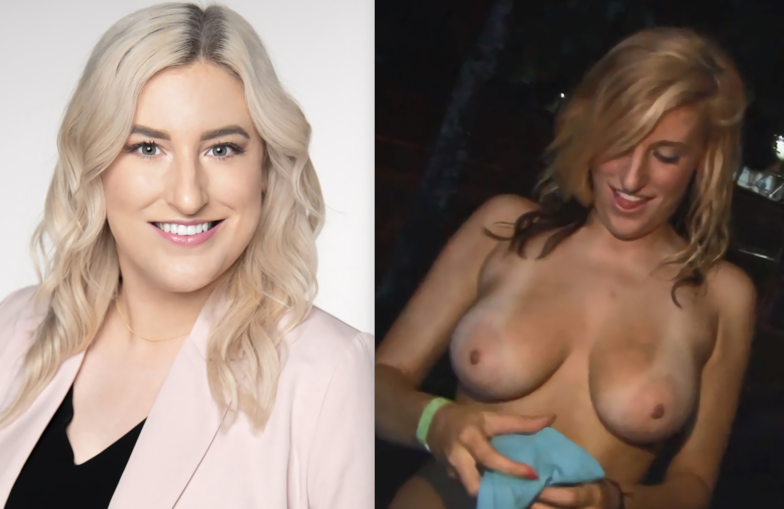 Before / After Sluts flashing tits (Dressed / Undressed)