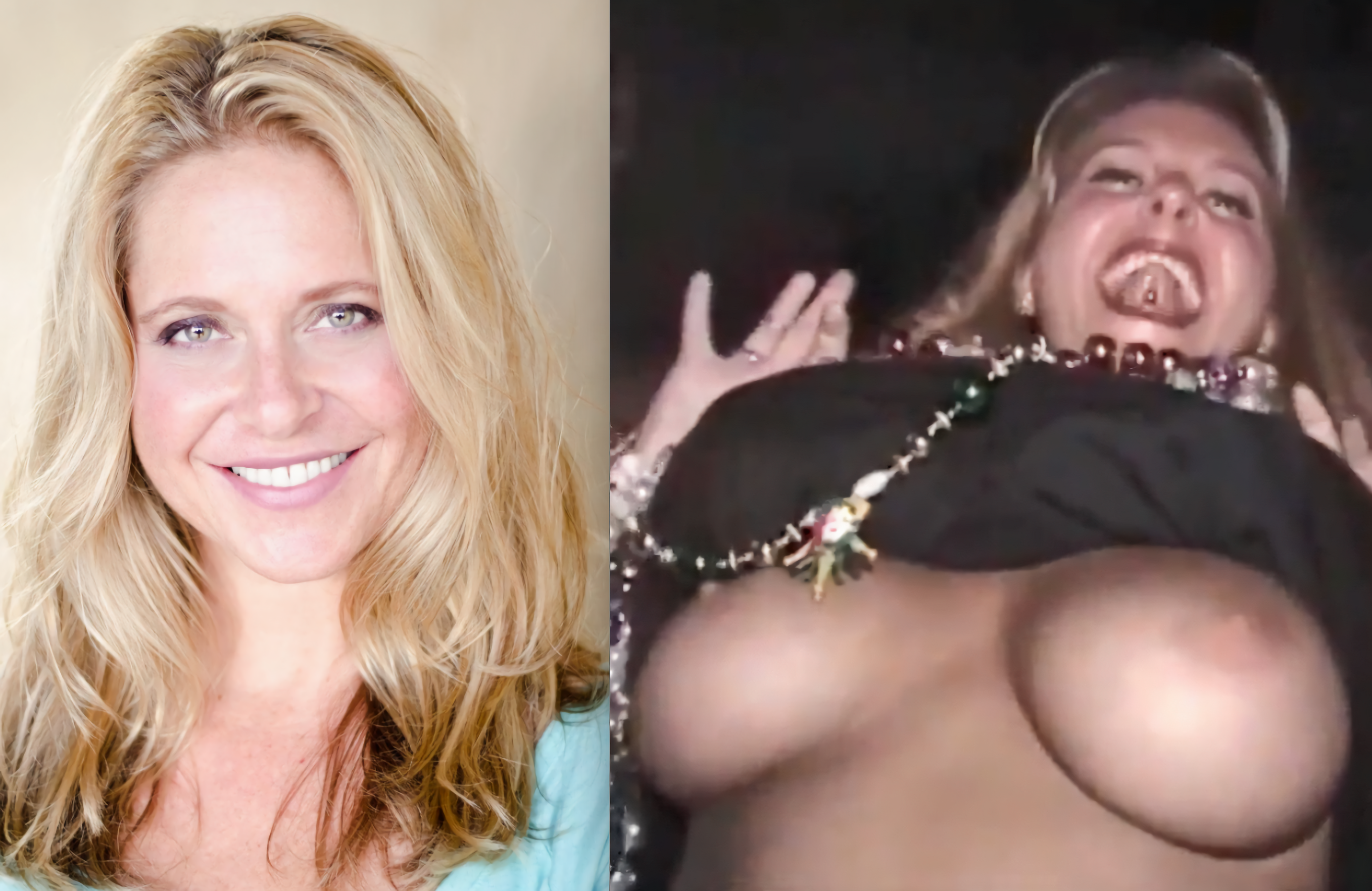 Before / After Sluts flashing tits (Dressed / Undressed)