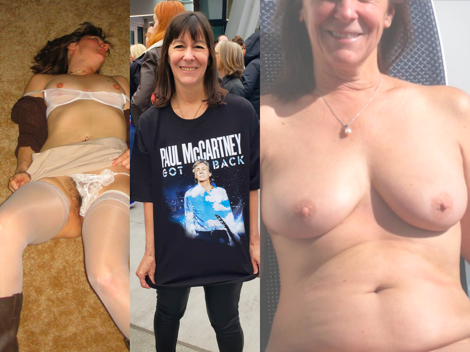 Beth,from Washington gets naked for hubby