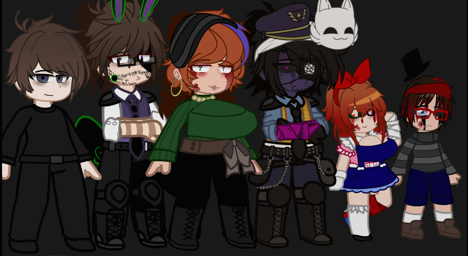 Well there is my new Afton family + Me