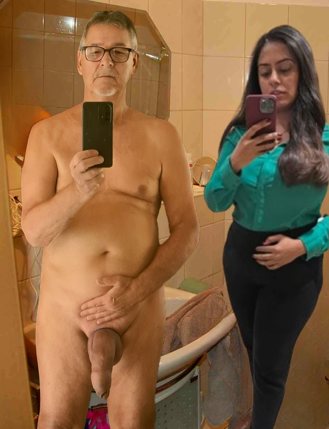 Ric flashing cock used