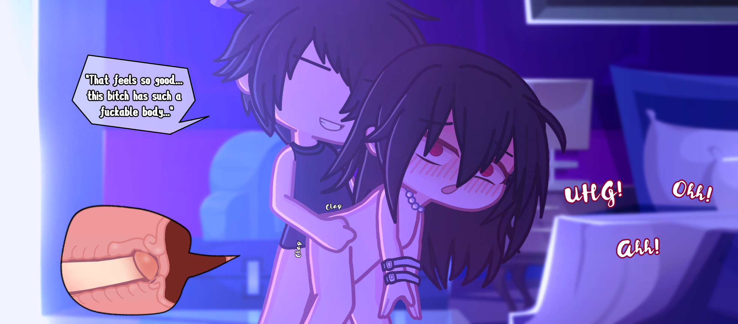 Elizabeth's forced sexual hypnosis 2