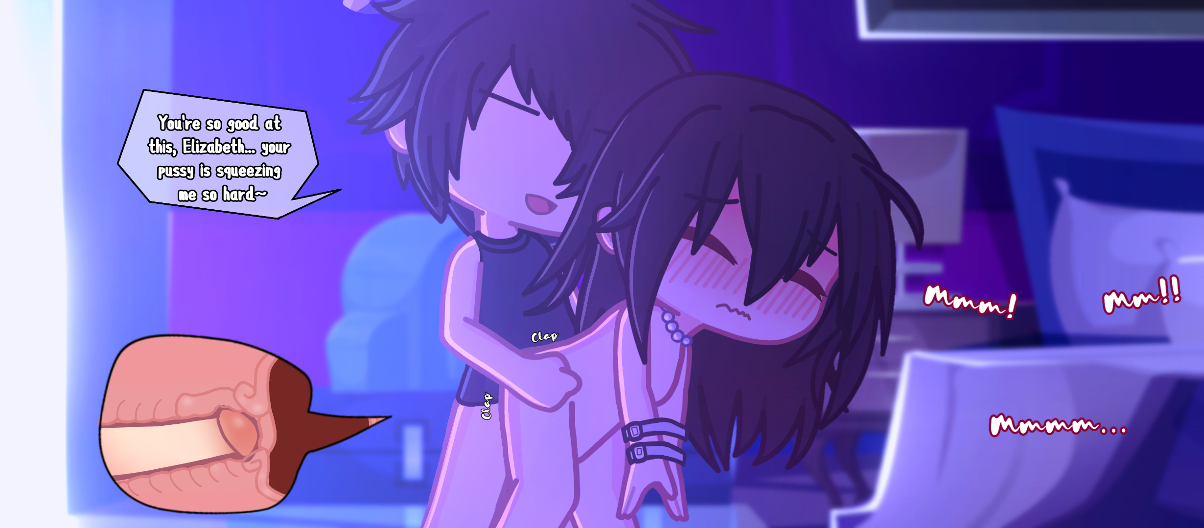 Elizabeth's forced sexual hypnosis 2