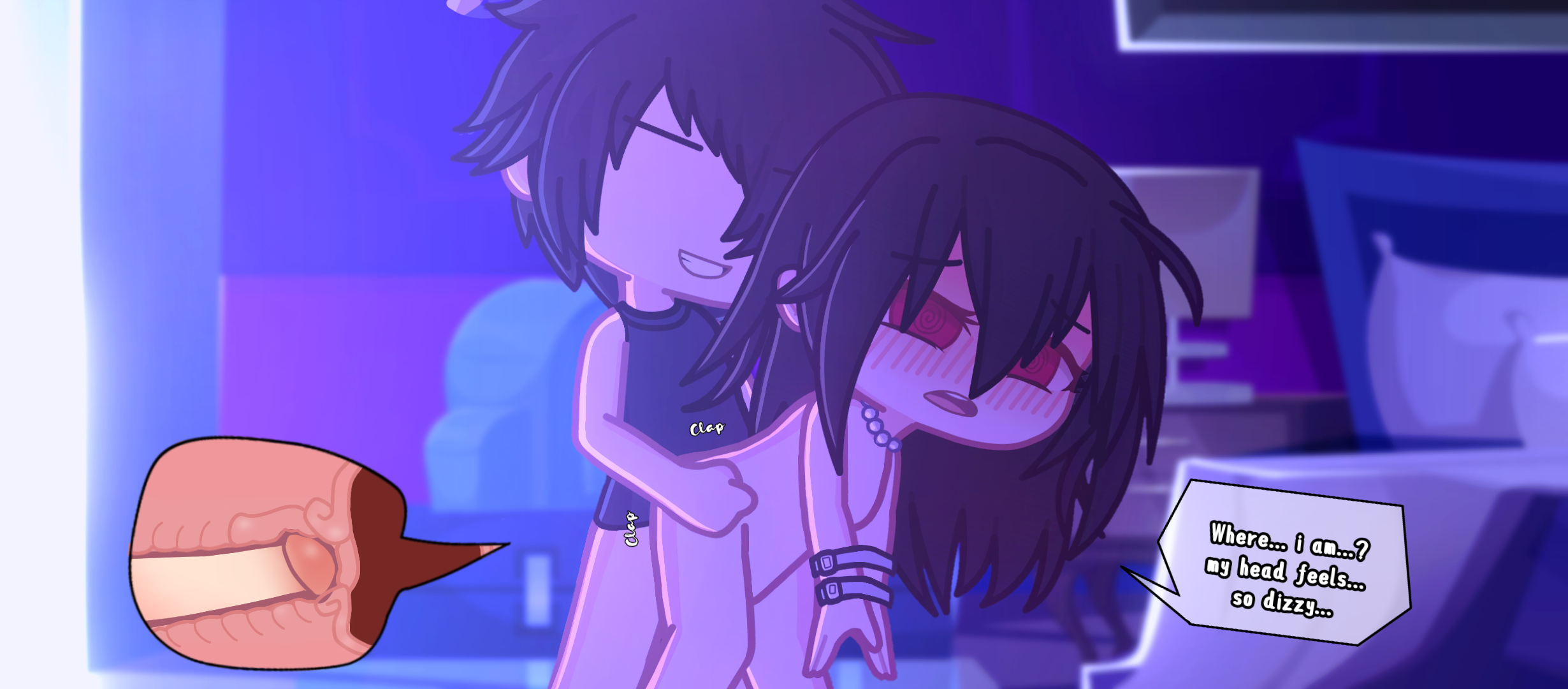 Elizabeth's forced sexual hypnosis 2