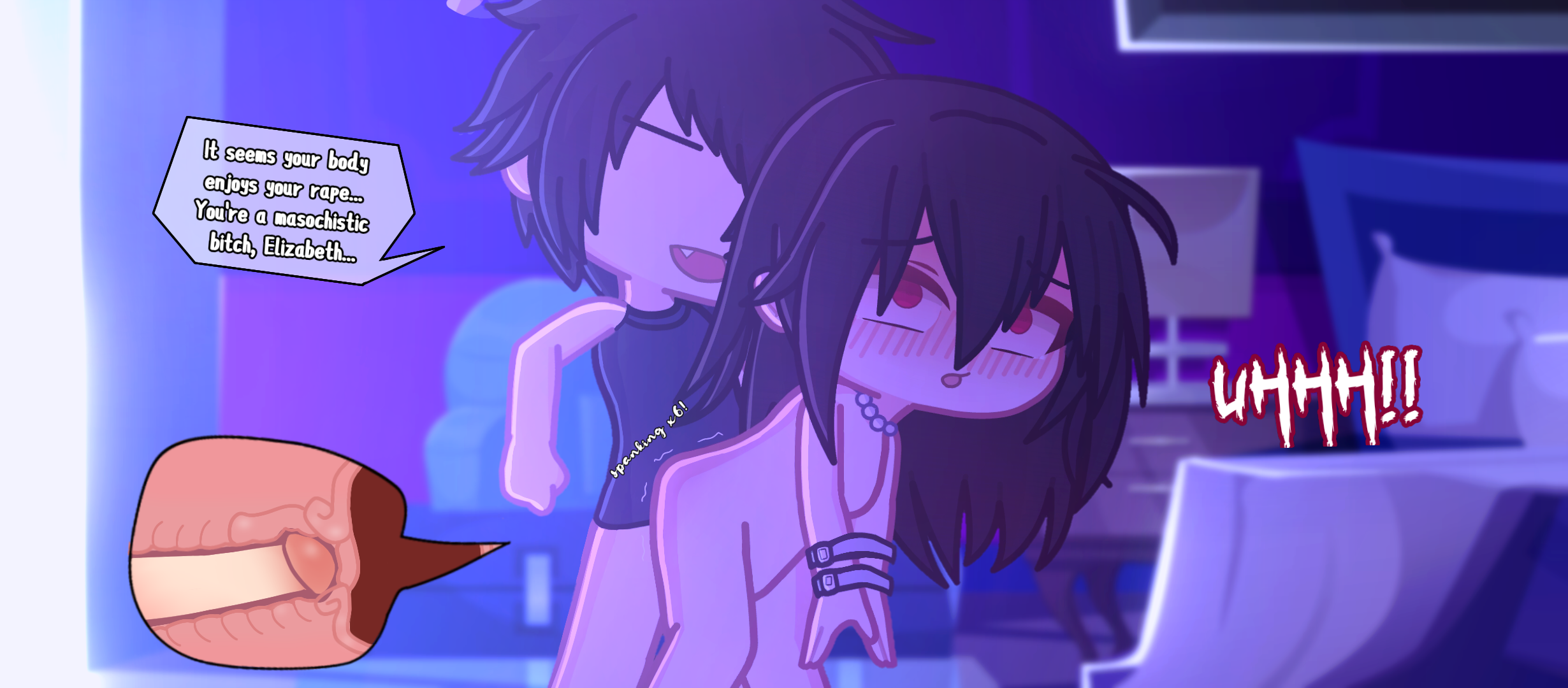 Elizabeth's forced sexual hypnosis 2