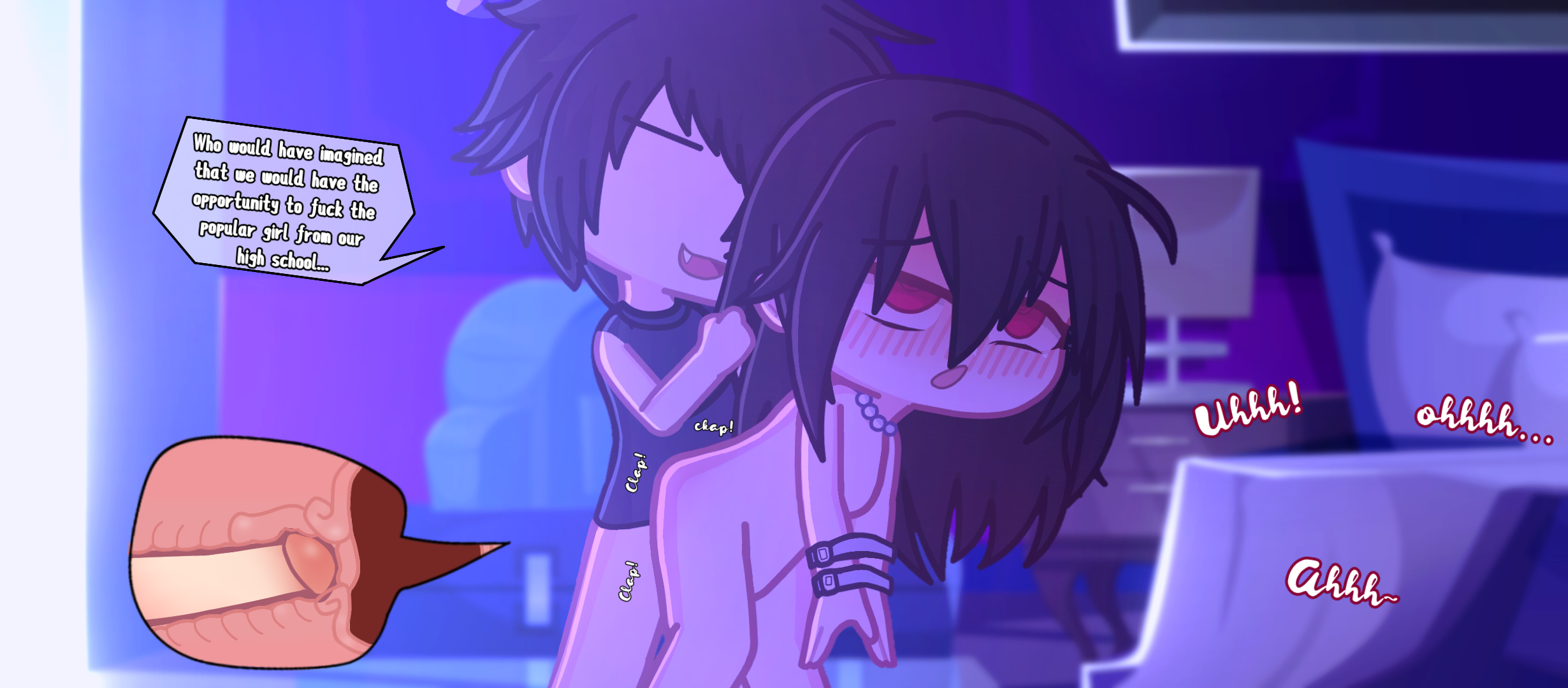 Elizabeth's forced sexual hypnosis 2