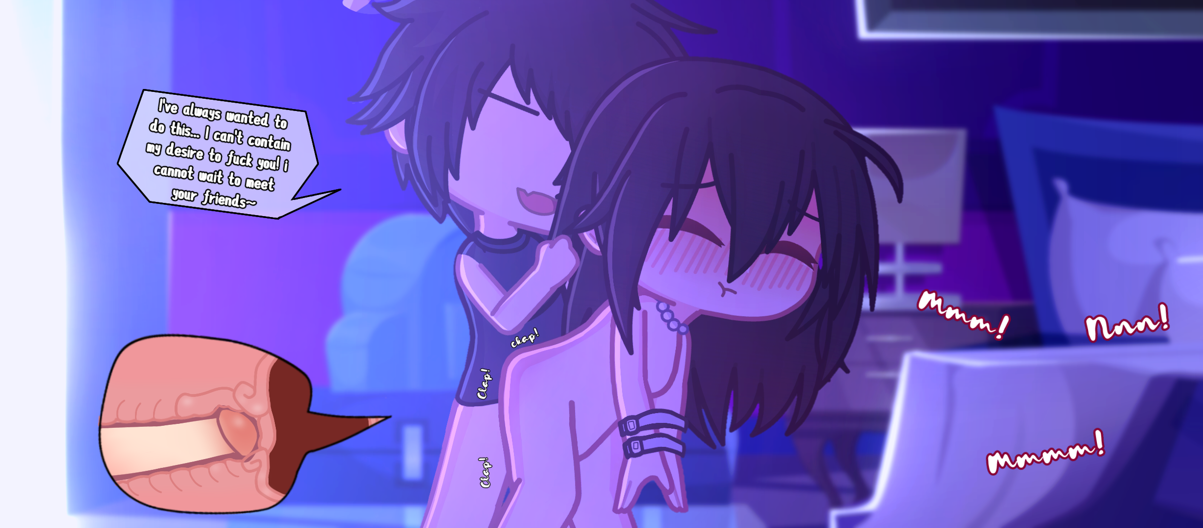 Elizabeth's forced sexual hypnosis 2