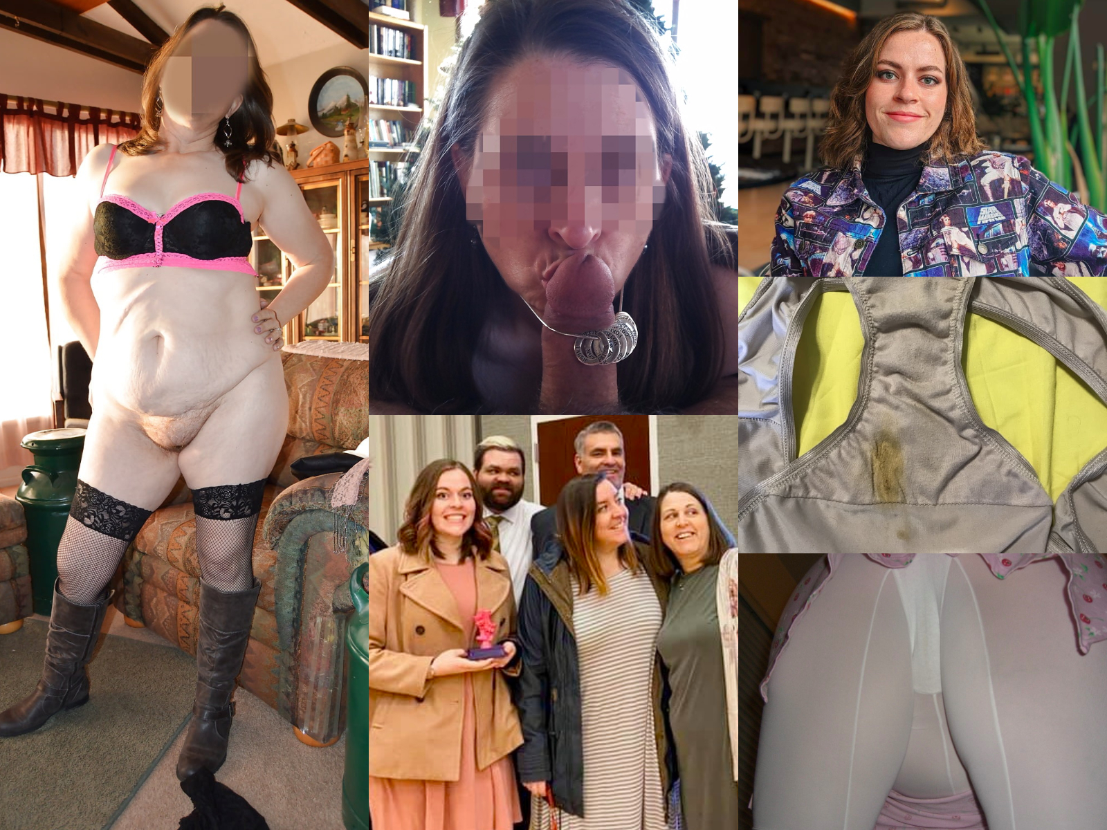 Mormon Hubby Scott has a Pantie fetish and a good supply