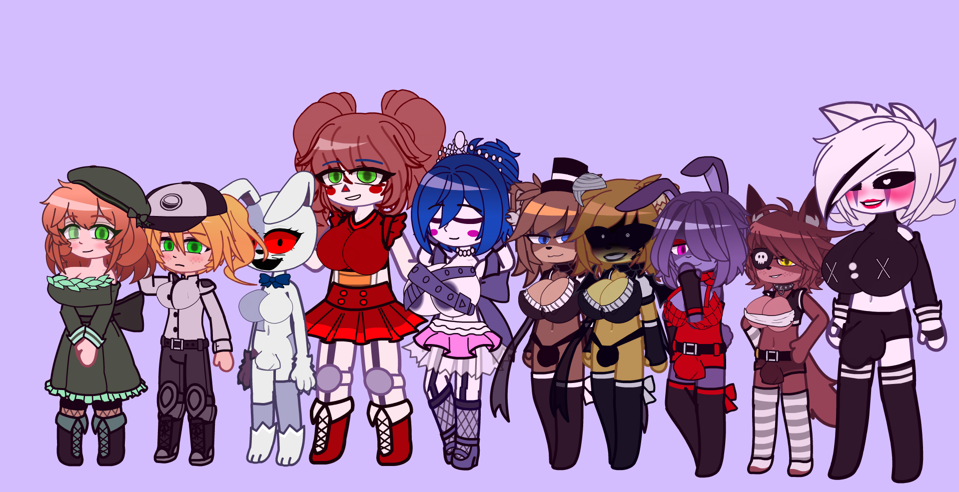 all of my futa characters so far