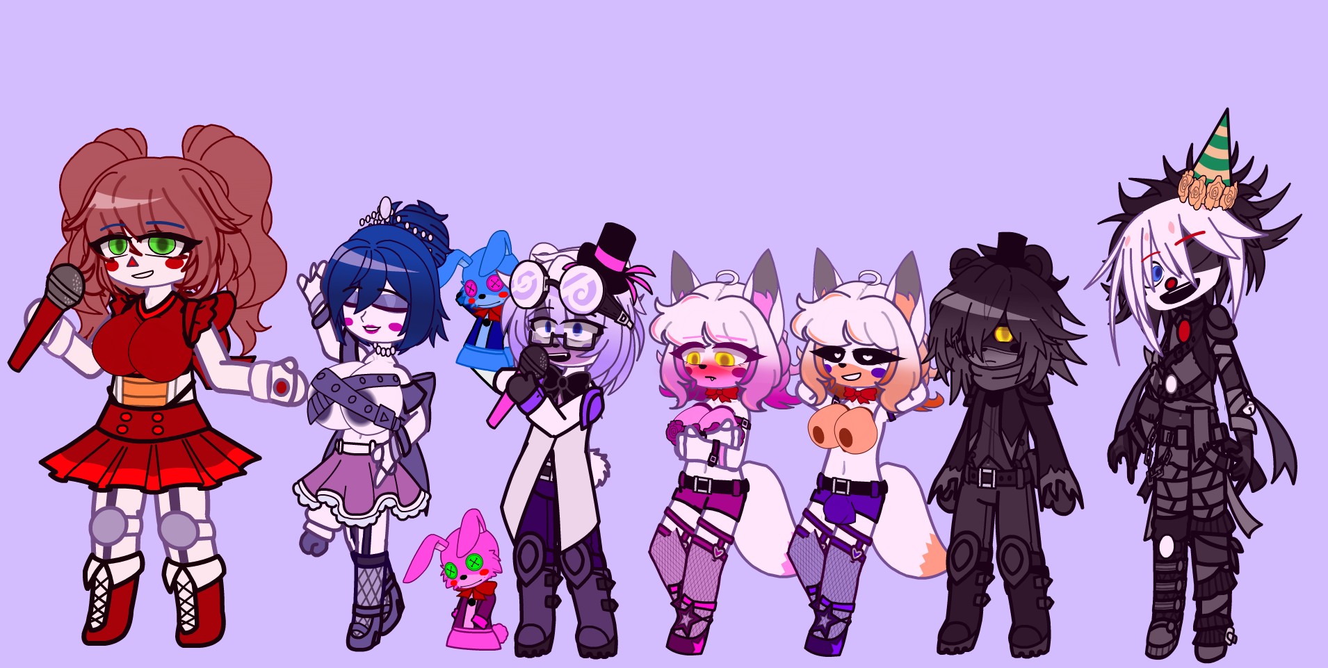 Sister Location characters