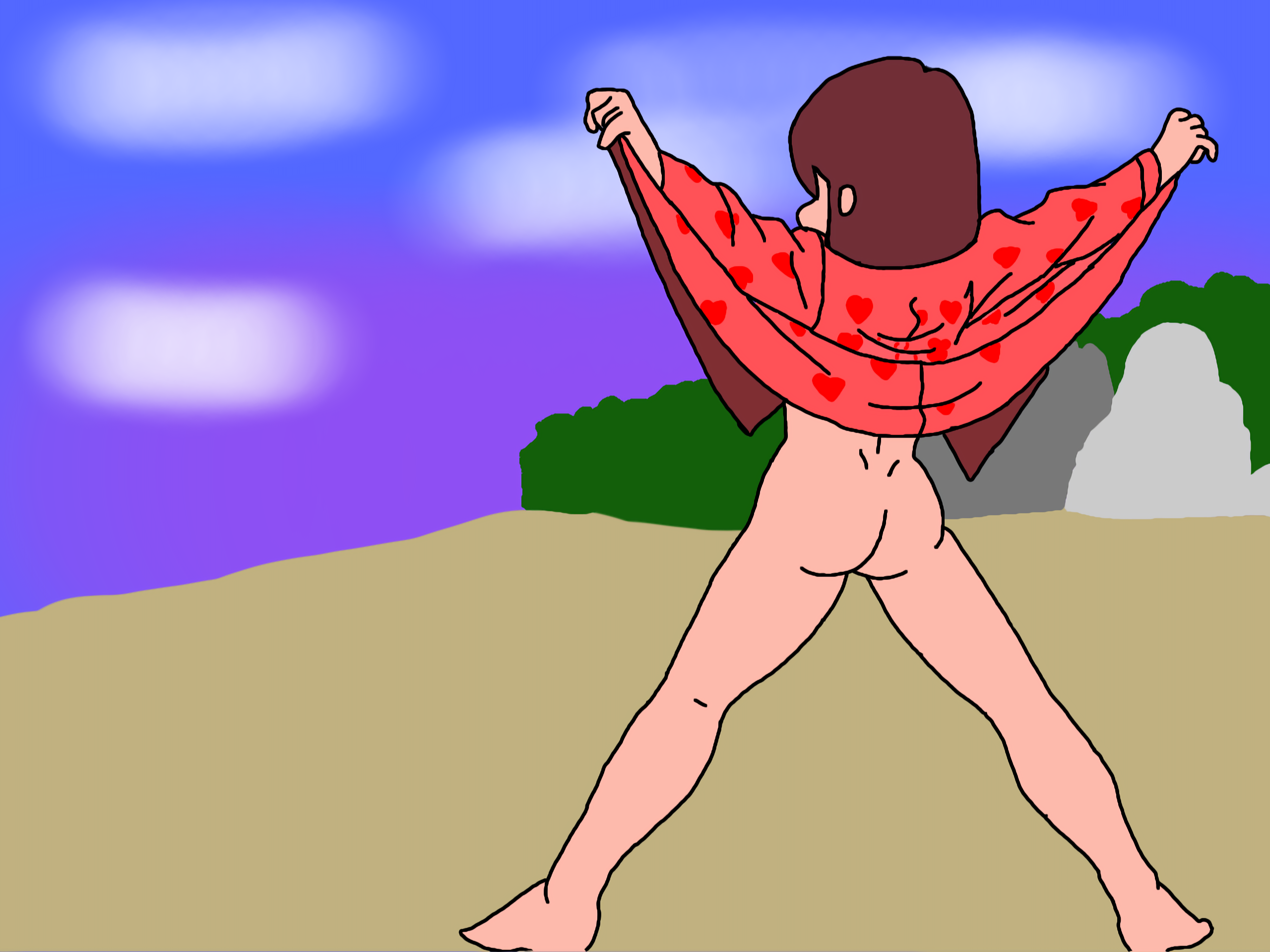 Frisk pantie flashes