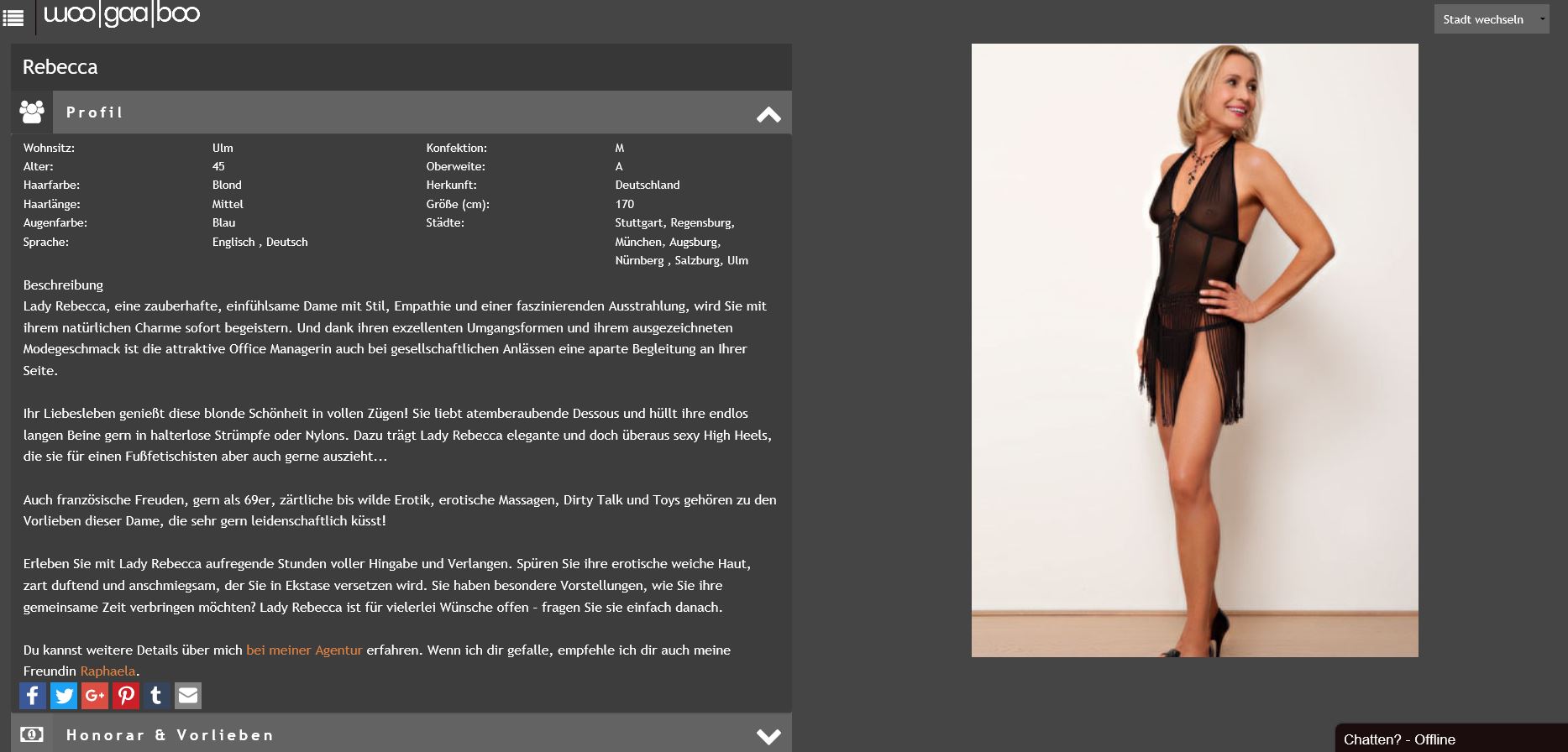 Ich bin eine Nutte aus Leidenschaft