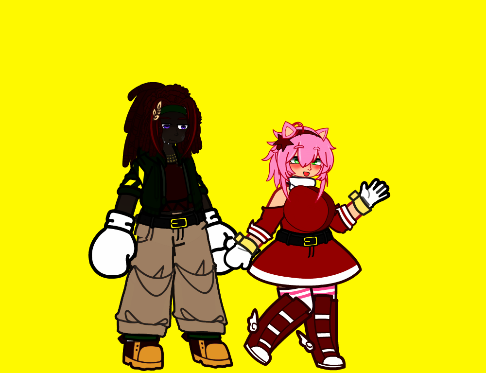 Knuckles and Amy