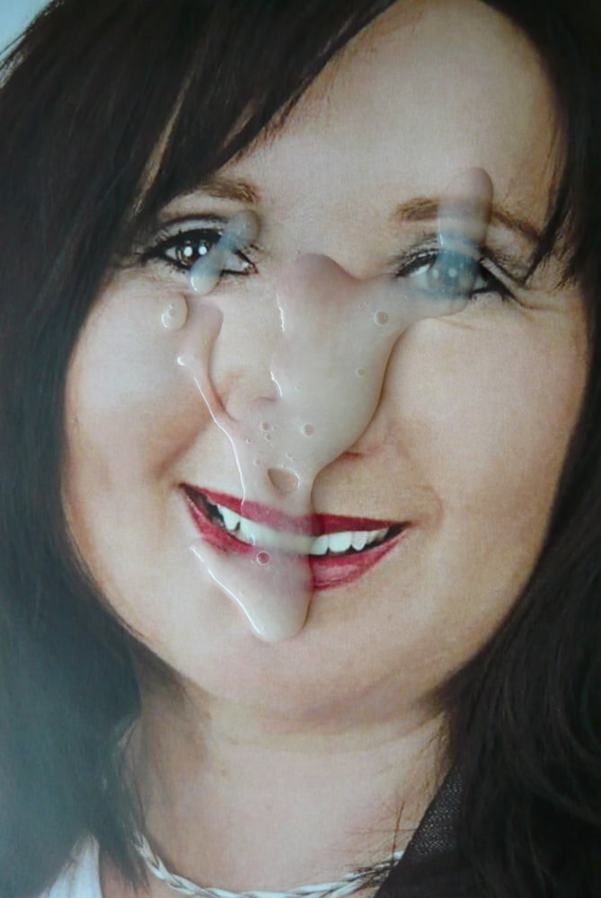 Facial cum catcher Michaela