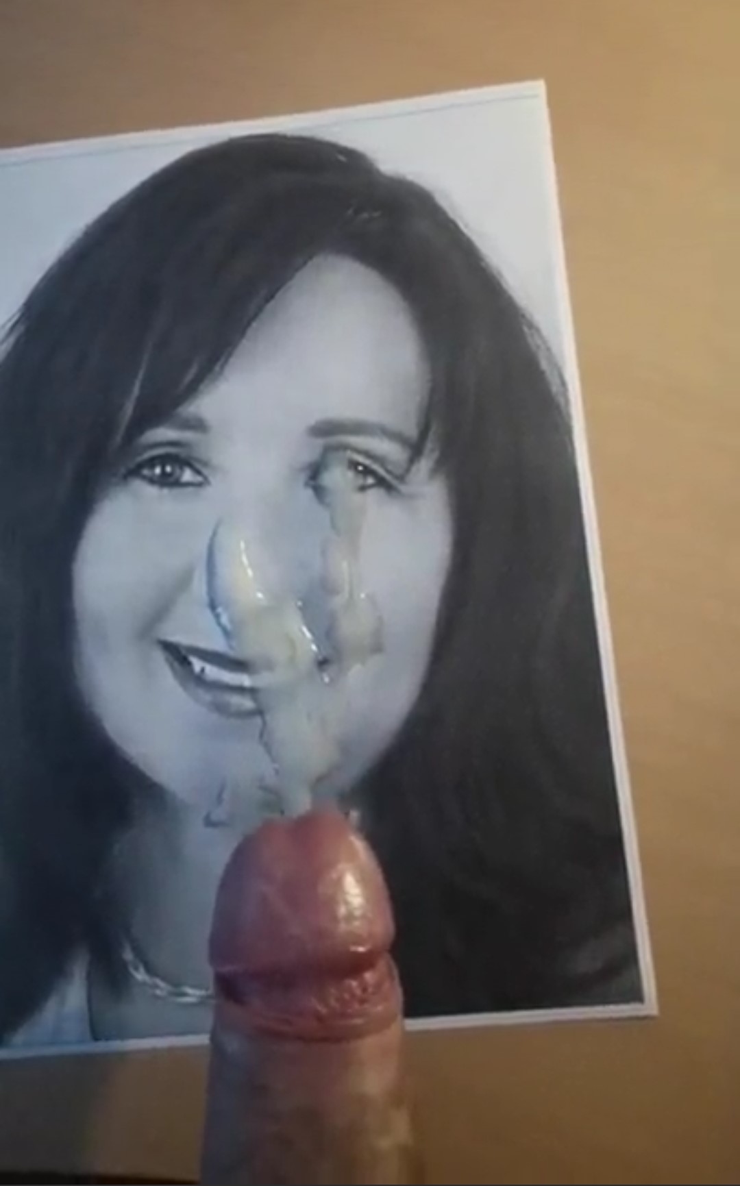 Facial cum catcher Michaela