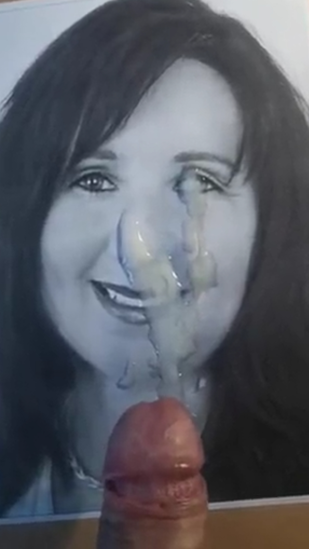 Facial cum catcher Michaela