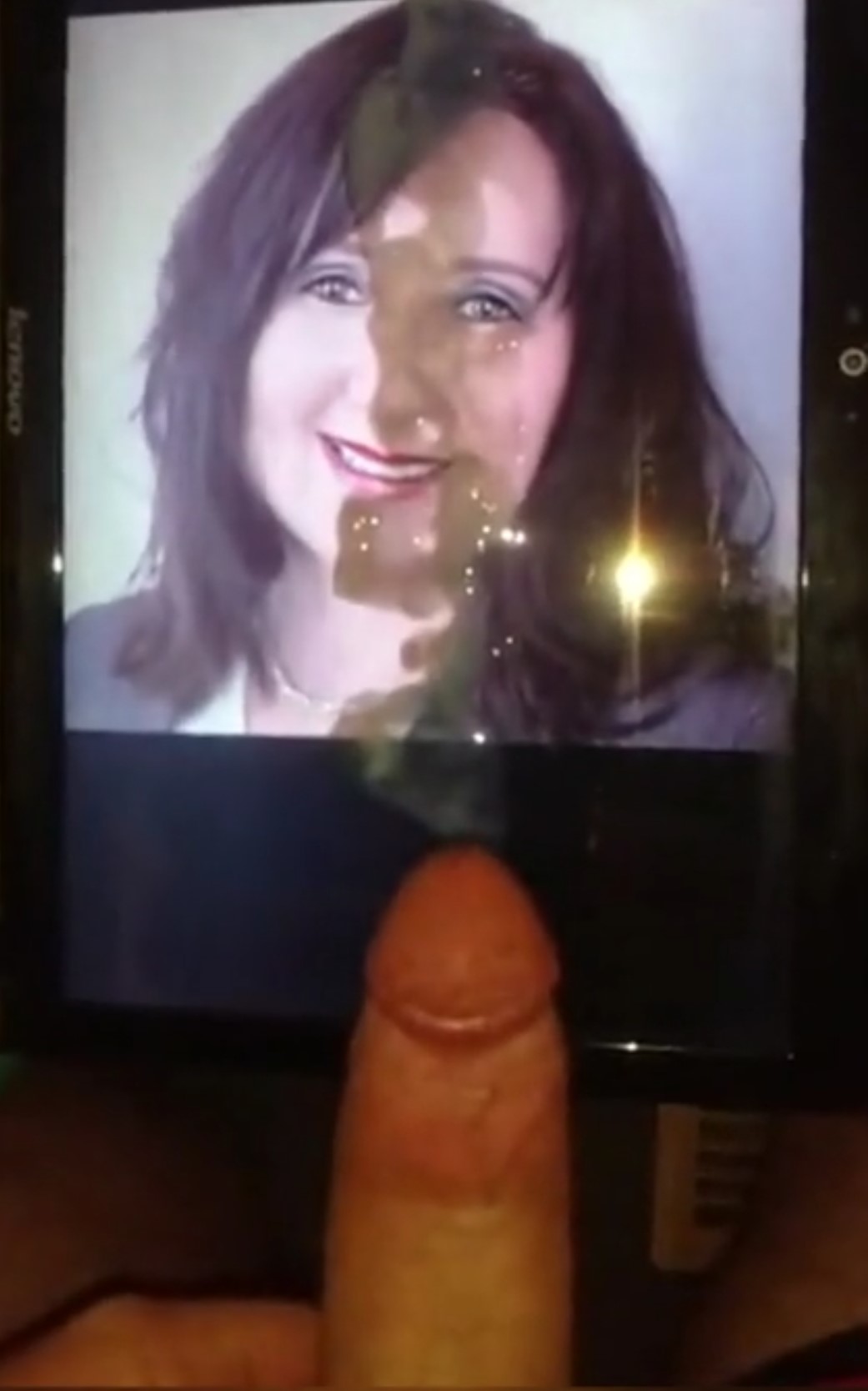 Facial cum catcher Michaela