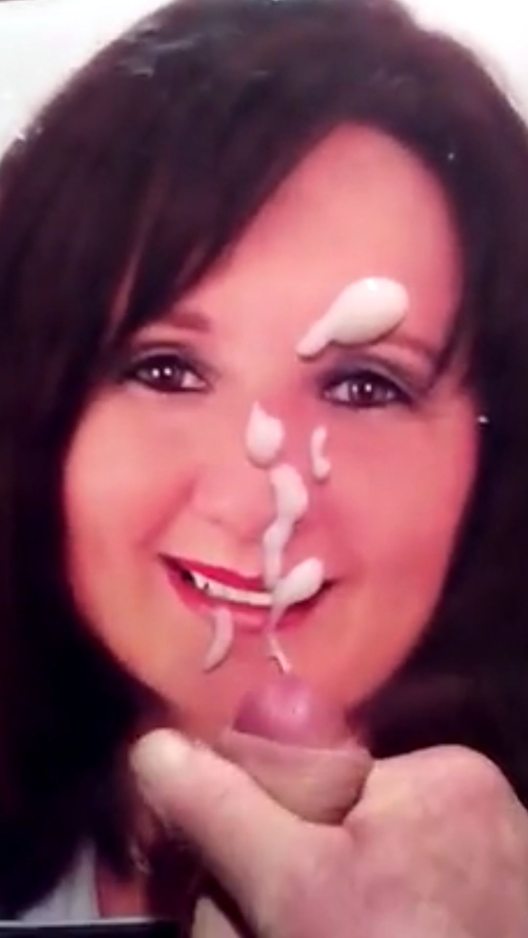 Facial cum catcher Michaela