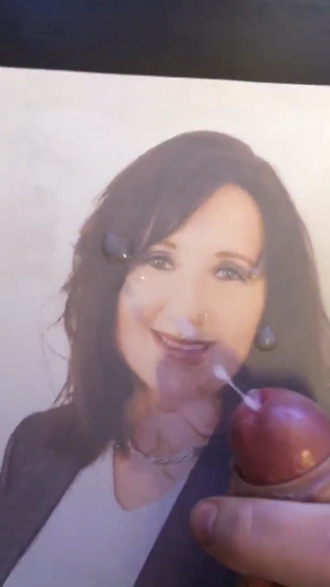 Facial cum catcher Michaela