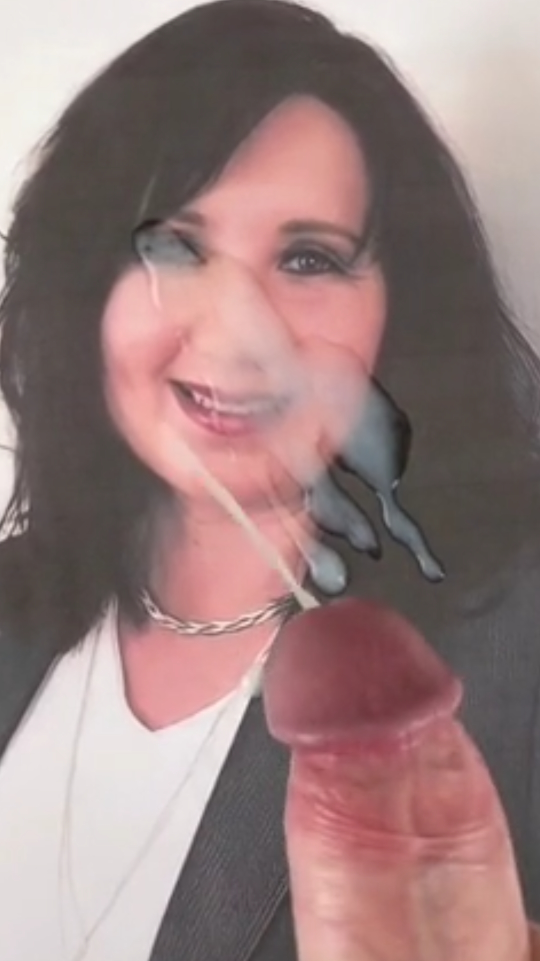 Facial cum catcher Michaela