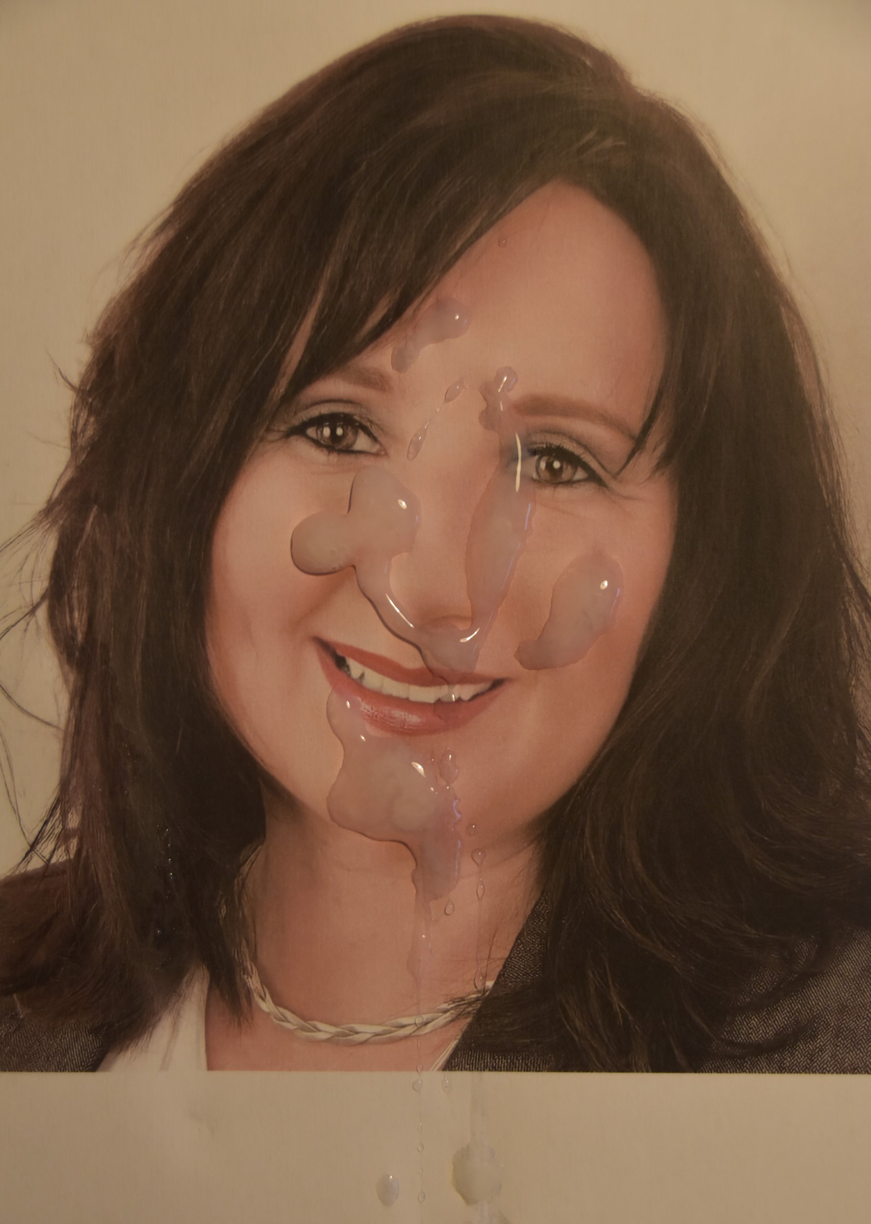 Facial cum catcher Michaela