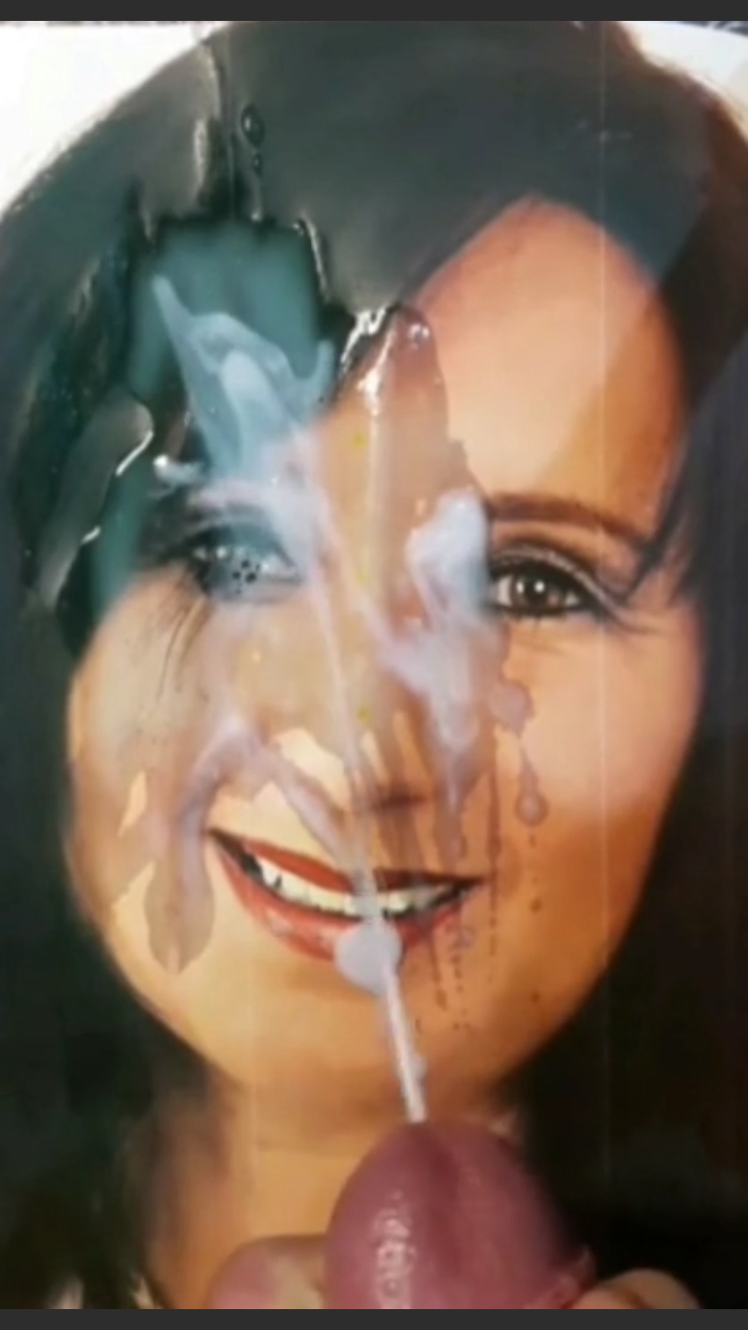 Facial cum catcher Michaela