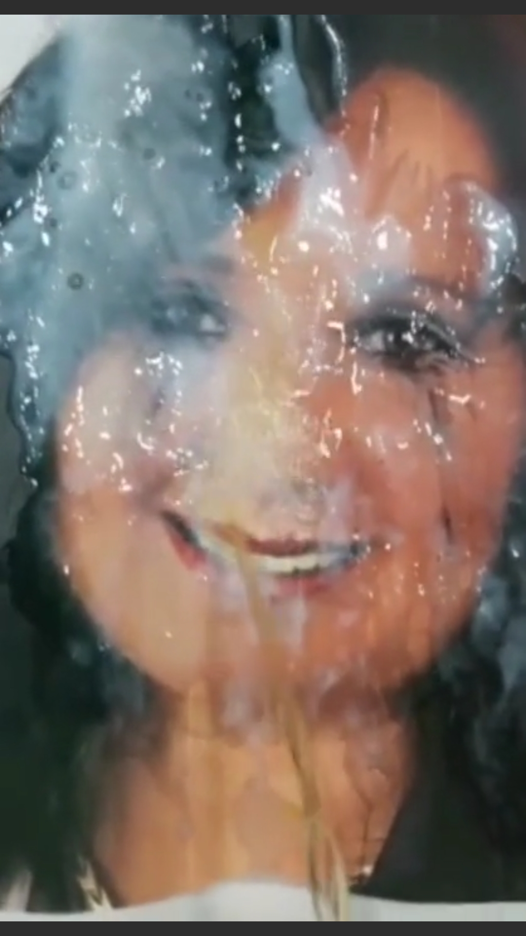 Facial cum catcher Michaela