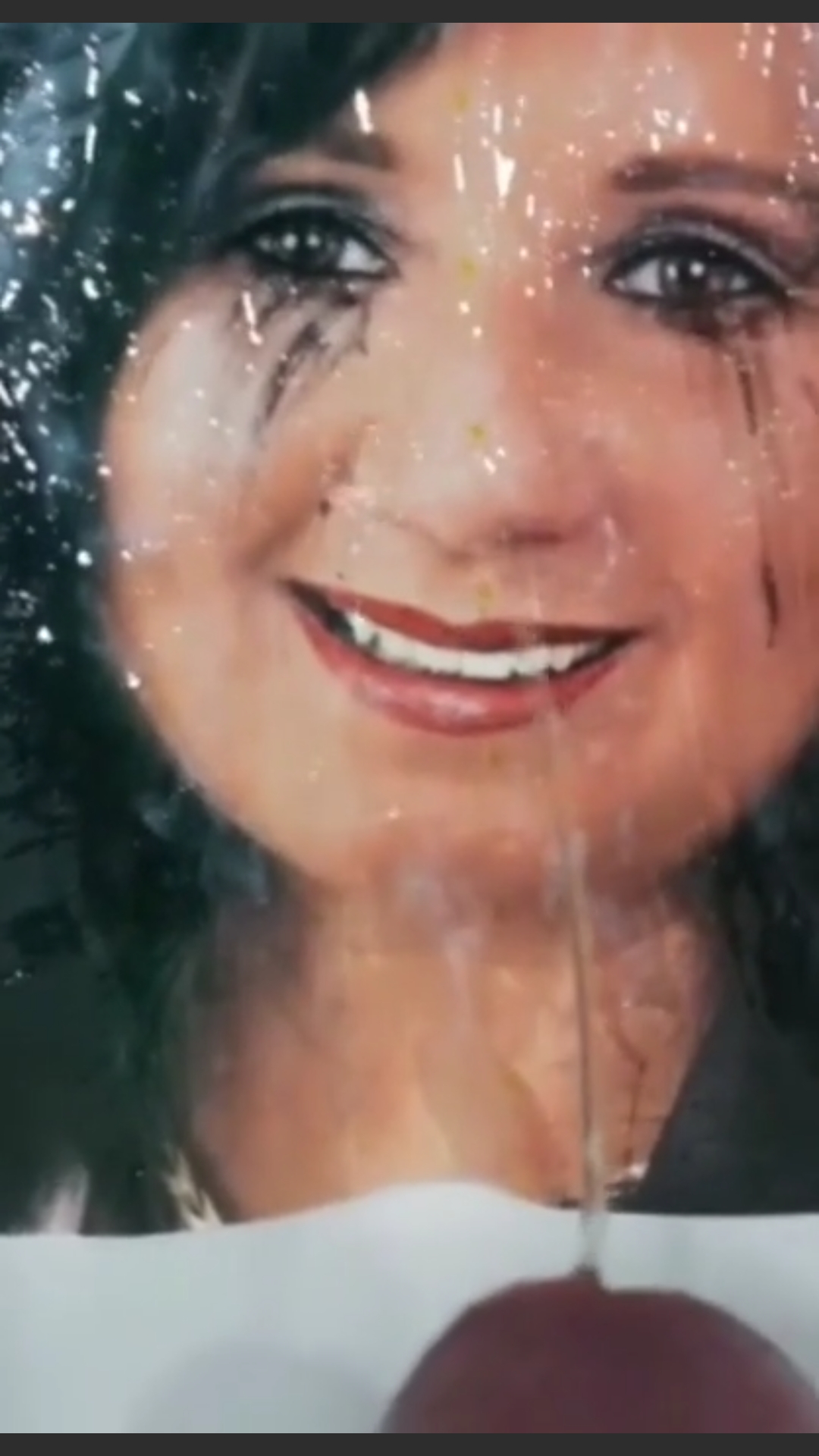 Facial cum catcher Michaela