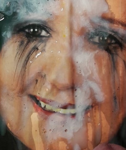 Facial cum catcher Michaela