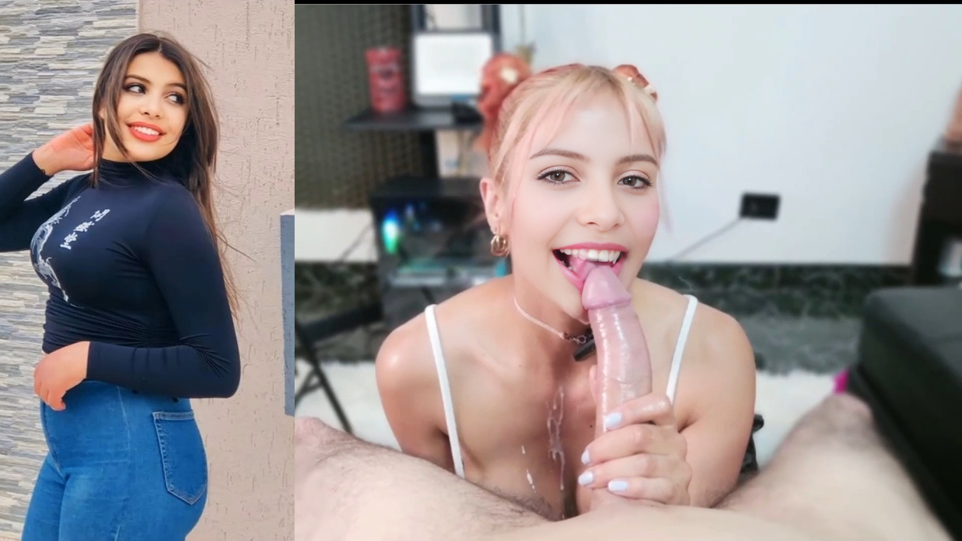 My girlfriend loves my long cock