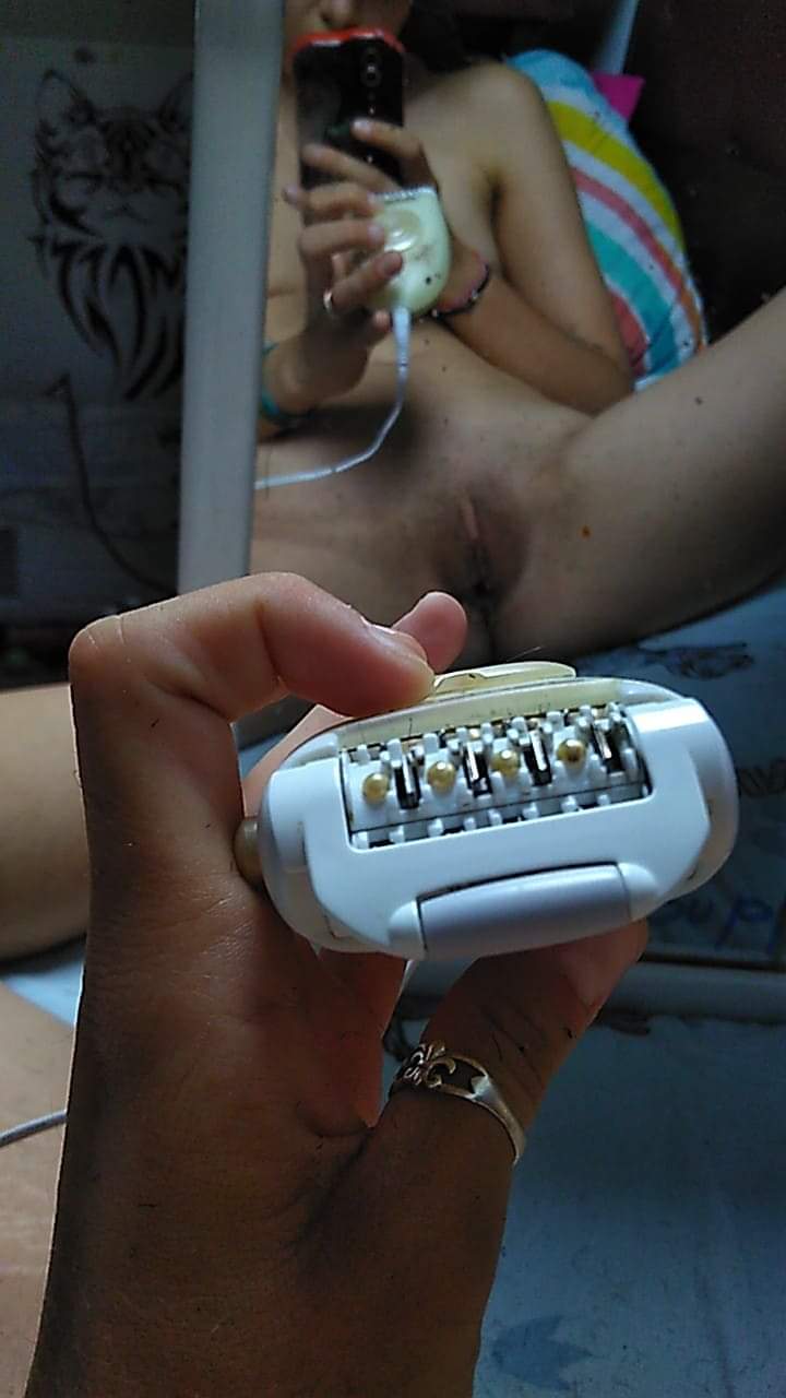 Valentina Chochanova with butt plug