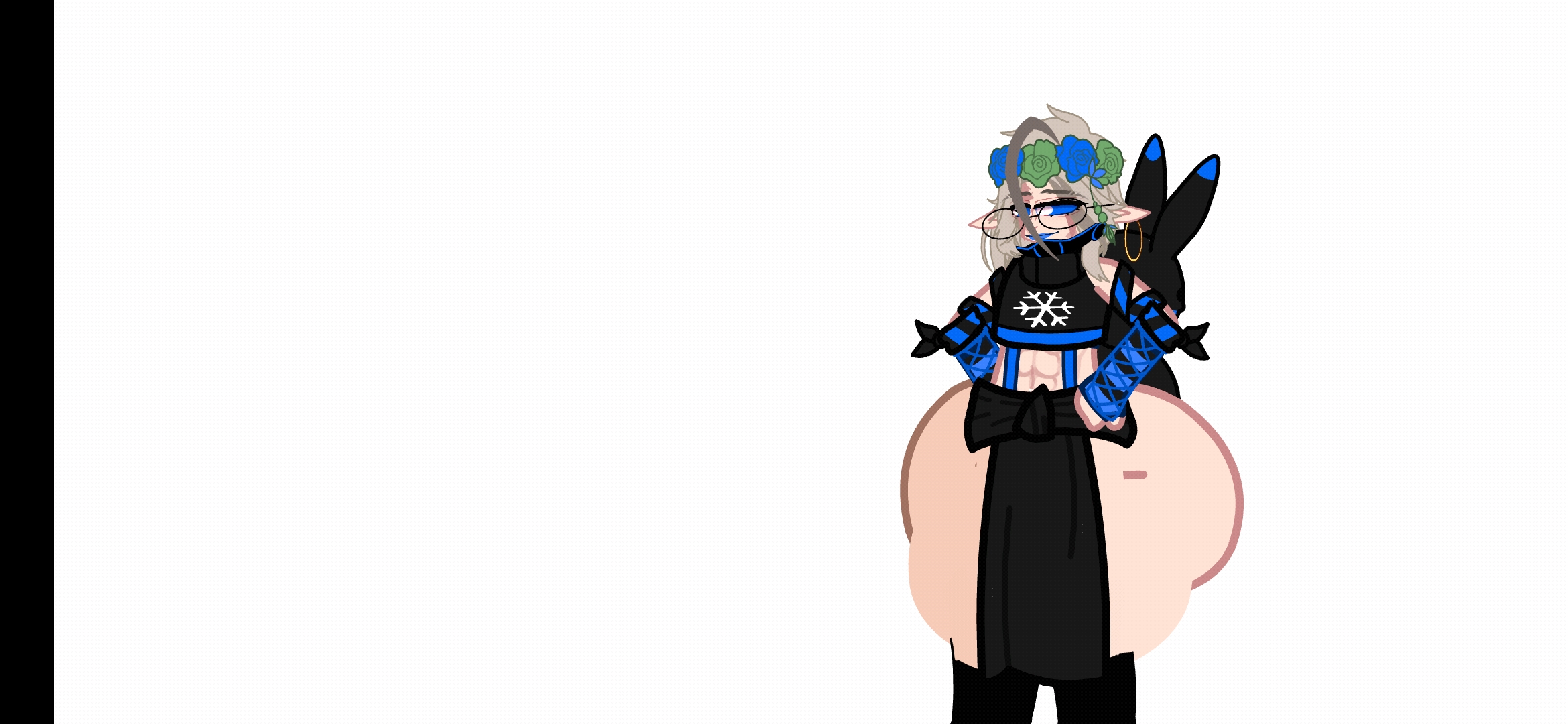 Femboy version of my oc