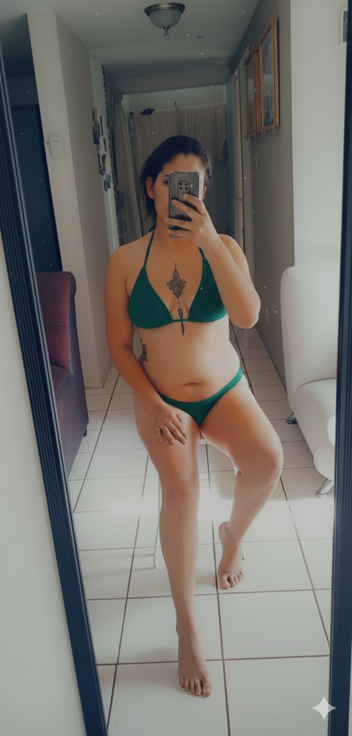 en bikini la Inge cachonda