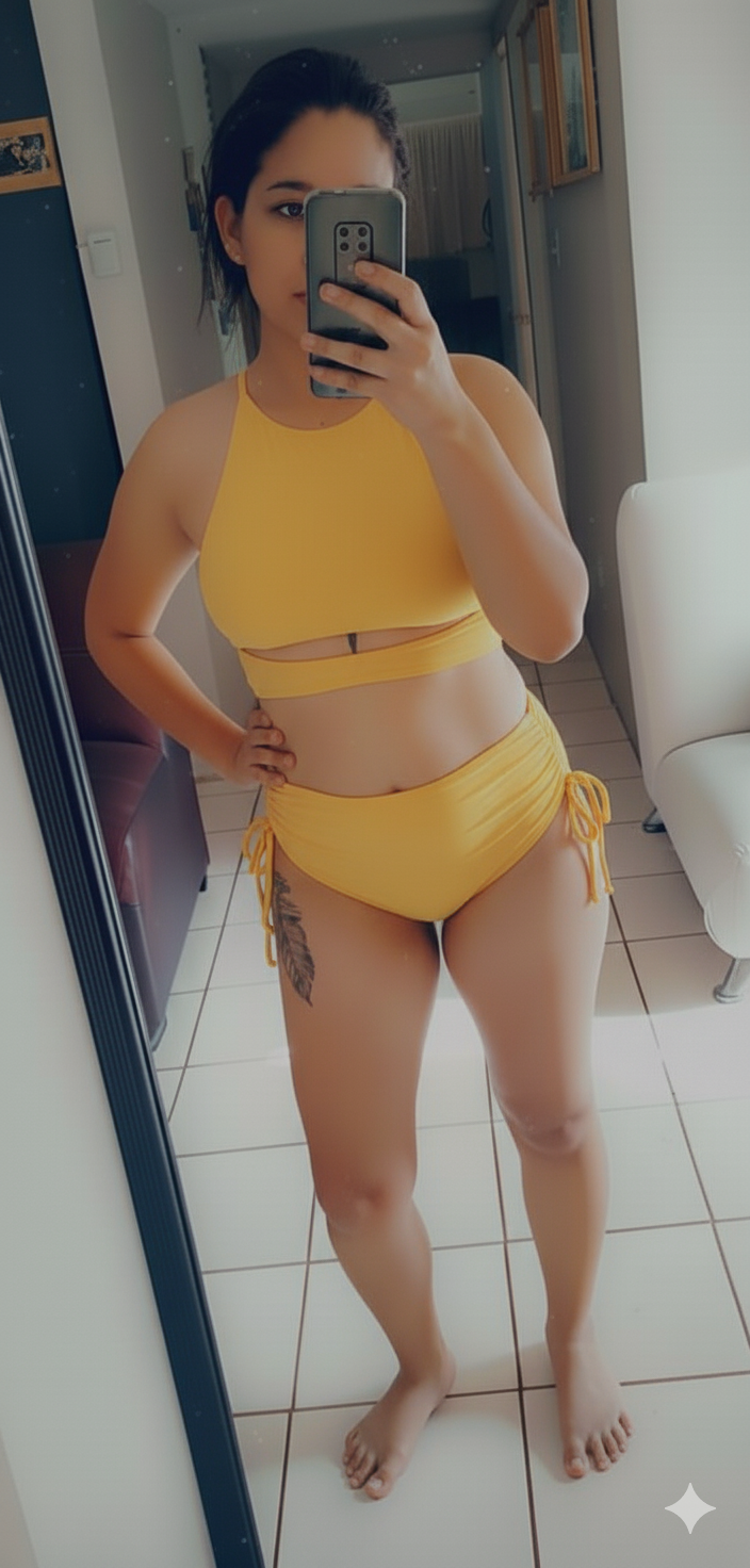 en bikini la Inge cachonda