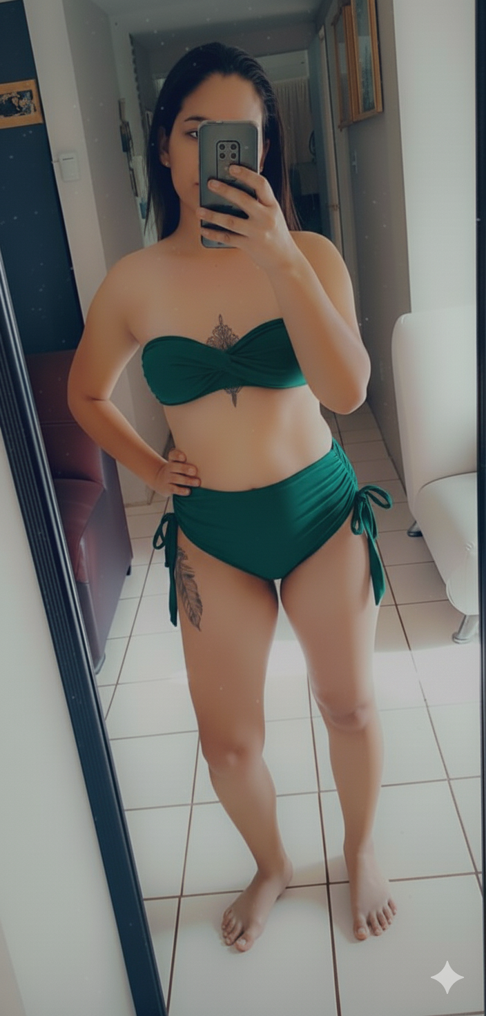 en bikini la Inge cachonda