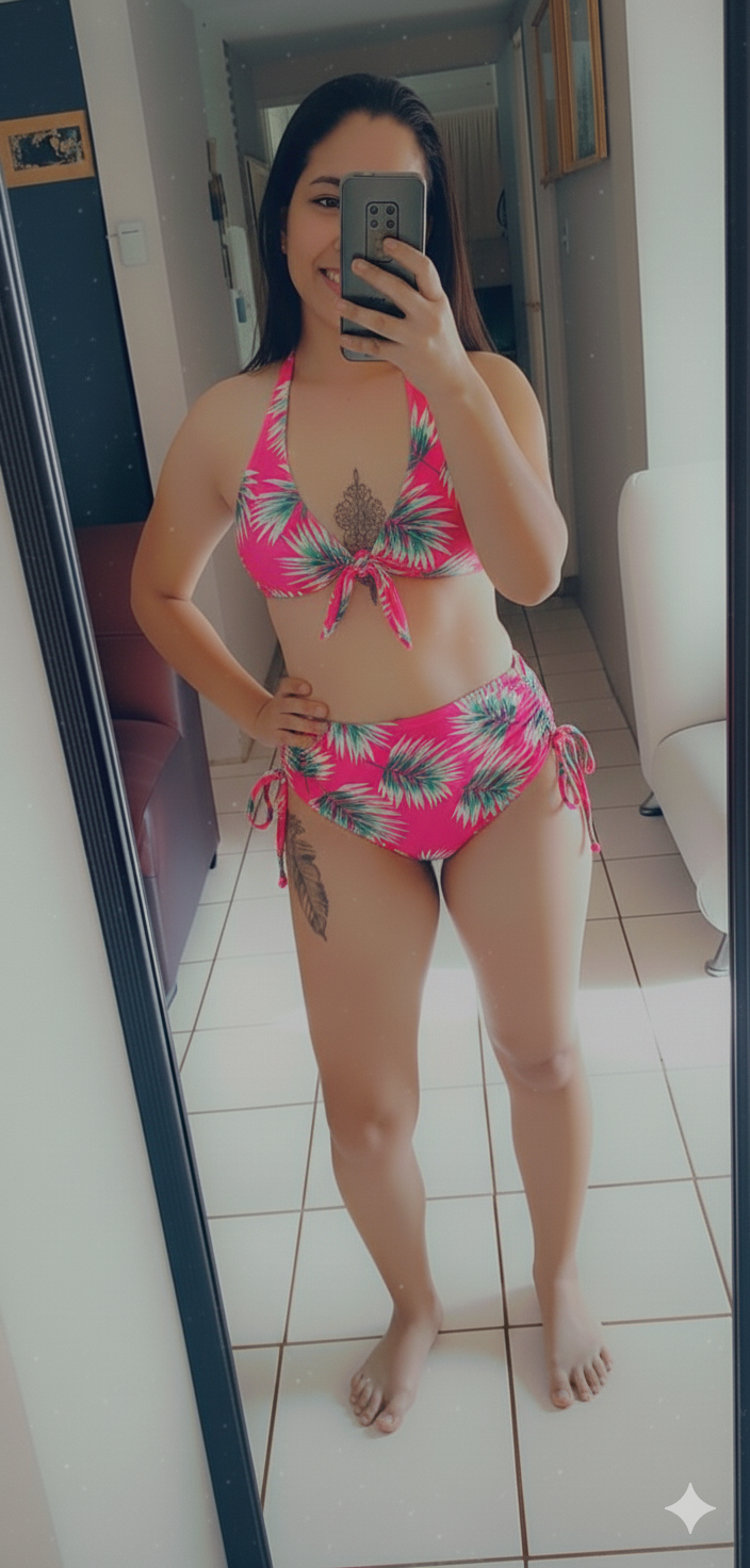 en bikini la Inge cachonda