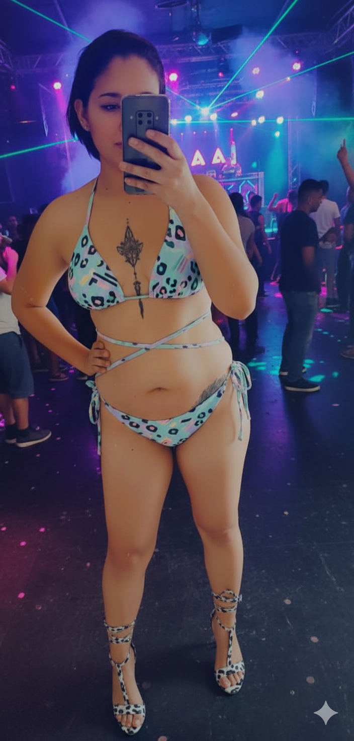 en bikini la Inge cachonda