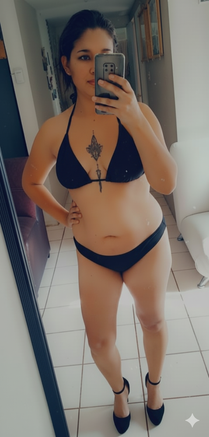 en bikini la Inge cachonda