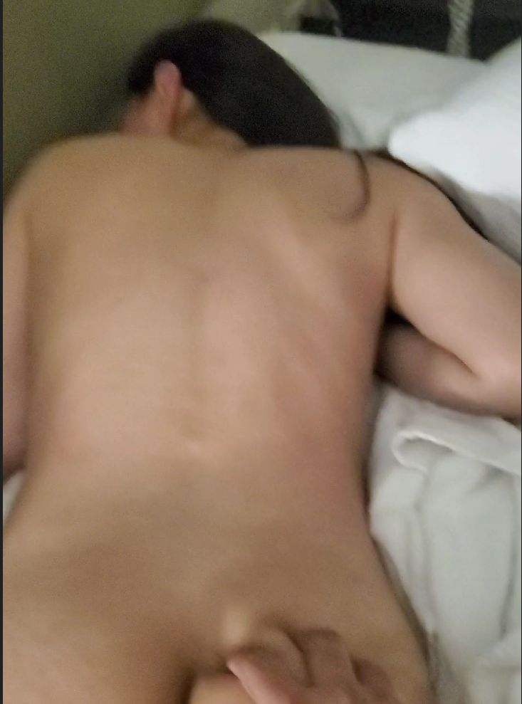 Daniela Duran getting her asshole fingered by cameraman